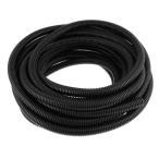 uxcell гофрированная трубка пластик 250g черный 20mm 16mm