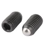 uxcell グラビスキュー メタル製ブラック ハードウェアパーツ M12x 20mm 2個入り