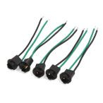 uxcell клапан(лампа) гнездо линия пачка LED свет T10 Wedge свет удлинение штекер основа коннектор 5 штук входит 