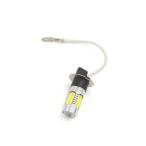 uxcell 自動車 ドライビング フォグ ヘッド ライト ランプ H3 ソケット 5 ホワイト SMD LED バルブ 1 個入り