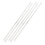 uxcell ось круглый стержень распорка раунд балка серебряный цветный 2.5mm x 180mm 5 штук входит 