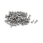 uxcell トラスネジ 六角穴付ネジ ボルト 304ステンレススチール トラス頭 M5x16mm 80個入り