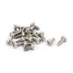 uxcell ナベ頭トルクスネジ M4x10mm 304ステンレススチール ナベ頭 トルクスネジボルト T20 ドライバー 20個入り