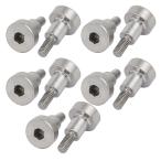 uxcell плечо болт гнездо колпак head плечо диаметр 5mm плечо длина 6mms красный M3 10 штук входит 