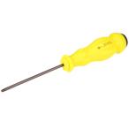 uxcell 三角ヘッドビット 三角チップドライバー 2.0mm 磁気 S2鋼シャフト75mm