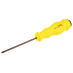 uxcell トルクススクリュードライバー スタードライバー T10 磁気 S2鋼シャフト75mm