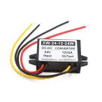 uxcell автомобиль источник питания изменение контейнер DC 24V - 12V 2A 24W автомобиль подножка down редуктор энергия принадлежности конвертер trance 