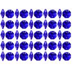 uxcell ok tagonaru crystal бисер DIY. свет аксессуары 14mmx6.5mm голубой 5 штук входит 
