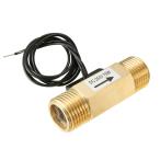 uxcell 水流センサー 流体メーター 流体流量計 DC 5V 1~30L /分 G1/2 SEN-CL21W