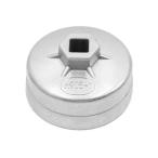 uxcell колпак ключ для масляного фильтра металл материал 74mm внутренний диаметр 82mm наружный диаметр 14 флейта серебряный цветный 