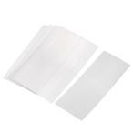 uxcell PVC�M���k�`���[�u �V���O��18650�o�b�e���[�p �N���A �t���b�g��29.5mm ����72mm 20����