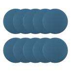 uxcell солнечный DIN g диск наждачная бумага наждачная бумага наружный диаметр 125mm 600 Gris tof locking наждачная бумага голубой 10 листов входит 