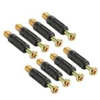 uxcell мебель кулачковый замок соединительная муфта мебель подключение соединительная муфта винт застежка-молния пластик покрытие 6mm диаметр s красный 8 штук входит 