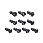 uxcell CNC звездообразный head винт M3.5x10mm 12.9 комплектация уголь элемент сталь черный звездообразный 10 штук входит 