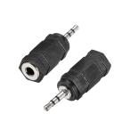 uxcell �A�_�v�^�[ 2.5mm�I�X-3.5mm���X�A�_�v�^ �C���z���I�[�f�B�I�A�_�v�^ �X�e���I2.5mm�A�_�v�^�[ 2����