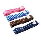 uxcell ストラップ 全長600mm 幅15mm ピンク ブルー ブラウン ダークブルー 調節可能なストラップ 4個入り