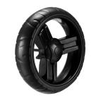 uxcell スイベルプーリーホイール 130mmホイール直径 M6 シングルホイール プラスチック