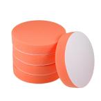 uxcell полировка полировка накладка диаметр 125mm orange губка материал износостойкость толщина 26mm 5 штук входит 