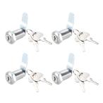 uxcell カムロックシリンダー 亜鉛