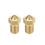 uxcell 3D принтер форсунка латунь V6 форсунка 0.2mm вдавлено . машина печатная головка 1.75mm V5-V6M6 3D принтер для 2 шт 