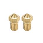 uxcell 3D принтер форсунка латунь V6 форсунка 0.25mm вдавлено . машина печатная головка 1.75mm V5-V6M6 3D принтер для 2 шт 