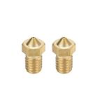 uxcell 3D принтер форсунка латунь V6 форсунка 0.4mm вдавлено . машина печатная головка 1.75mm V5-V6M6 3D принтер для 2 шт 