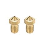 uxcell 3D принтер форсунка латунь V6 форсунка 0.6mm вдавлено . машина печатная головка 1.75mm V5-V6M6 3D принтер для 2 шт 