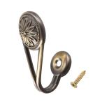 uxcell установка крюк?67 mm x 30 mm x 40 mm? оборудование орнамент занавески занавески? Hold задний wall? окно для? bronze?2 шт 
