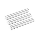 uxcell ダボピン 12 mm x mm 304ステンレス鋼 円柱棚サポートピン 3個 10mm X 70mm