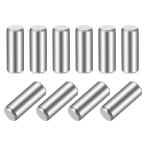 uxcell ダボピン 304ステンレス鋼 円筒棚支持ピン 10個 5mm x 14mm