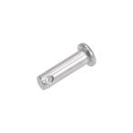 uxcell 単穴クレビスピン 6mm X 20mm フラットヘッド 304ステンレス鋼  リンクヒンジピン