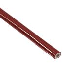 uxcell ヒートシールドチューブ シリコーンファイバーグラススリーブ サーモアーマー 消火ホーススリーブ 6mm内径 レッド
