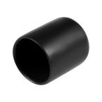 uxcell Raver наконечник 20 mm внутренний диаметр винил раунд наконечник покрытие винт протектор черный 25 шт 