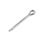 uxcell 割りピン 2 mm x 16 mm 304ステンレス鋼 2プロング シルバートーン 30個