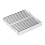 uxcell flat line линия nochi теплоотвод 60 x 60 x 10mm MOS GPU IC chip для серебряный 