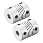 uxcell シャフトカップリング 6mm-10mm �