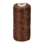 uxcell кожа швейная нить полиэстер воск код рука .. для 55 ярд 150D/1mm Brown 