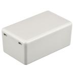 uxcell Mini пыленепроницаемый соединение box 60x36x25 mm ABS электрический Project для ( серый 3 шт )