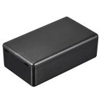 uxcell Mini пыленепроницаемый соединение box 72x42x23 mm ABS электрический Project для ( черный,2 шт )