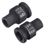 uxcell 6ポイントインパクトシャロー�