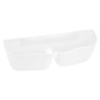 uxcell wall палочка обувь подставка 250 x 85 x 75mm PP подвешивание ниже место хранения бур nai The - белый 4 шт 