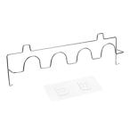 uxcell wall палочка подставка для тапочек 455mm нержавеющая сталь обувь вешалка одиночный слой 