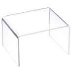 uxcell обувь дисплей подставка подставка 120x100x60 mm Uni -k. дизайн акрил место хранения полки держатель прозрачный 