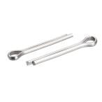 uxcell 割りピン 4mm x 30mm 316ステンレス鋼 クリップ ファスナー 継手 自動車 機械用 シルバートーン 4個