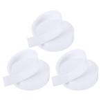 uxcell フォームシールテープ 絶縁ストリップ PU製 セルフ粘着 ホワイト エアコン用 ドア 窓用 長2 M サイズ30mmx6mm 3ロール入