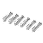 PATIKIL гитара pick guard установка для винт springs имеется m3x22mm винт одиночный пружина pick up кольцо установка винт 6 шт 