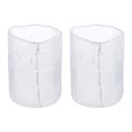 uxcell краска фильтр сумка 200 сетка 45 cm диаметр нейлон стрейнер мешочек имеется краска бензин топливо собственный . структура. фильтрация для 2 шт 