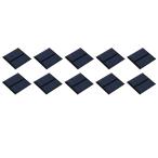 uxcell ミニソーラーパネルセル 3V 125mA 0.375W 52 mmx52 mm DIY電力プロジェクト用 10個