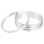 uxcell машина ступица центр кольцо колесо боа центральный проставка aluminium сплав наружный диаметр 112mm - внутренний диаметр 106mm 4 шт 