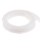 uxcell solid силикон полоса гибкий 20 mm x 3 mm x 2 M прямоугольный нет склеивание roll дверь для белый 